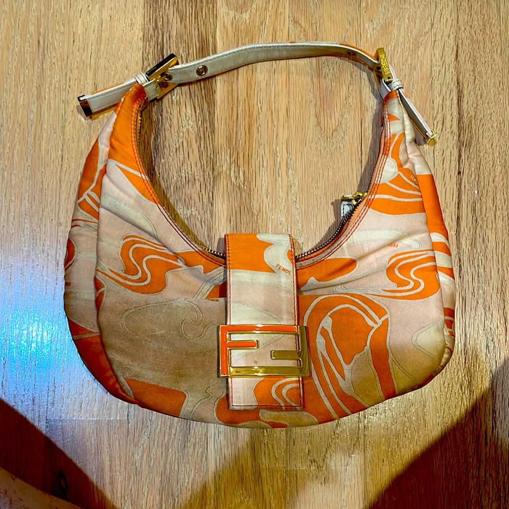 100% Authentic , Fendi Vintage handbag !